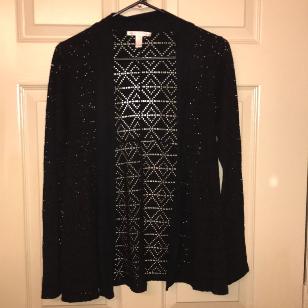 💍Black cardigan